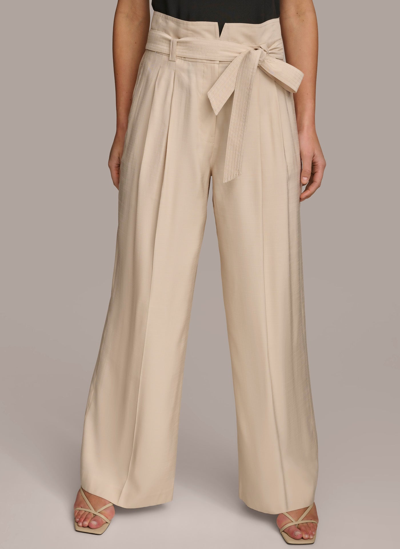 (image for) ELEGANT HIGH WAISTED WIDE LEG PANT